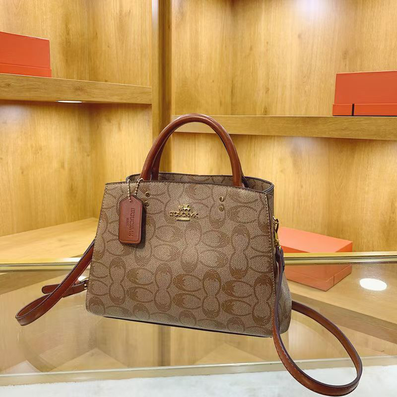 Vintage style brown luxurys designer bag fashion women female shoulder handbags leather grace tote bags large capacity shopping Handbag ladies purse b