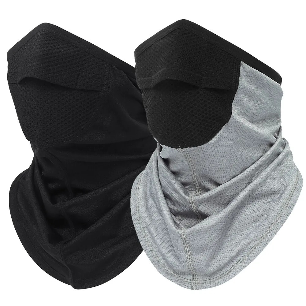 Sun Shield Breathable Cooling Neck Gaiter Face Mask Scarf for Fishing Cycling 250624