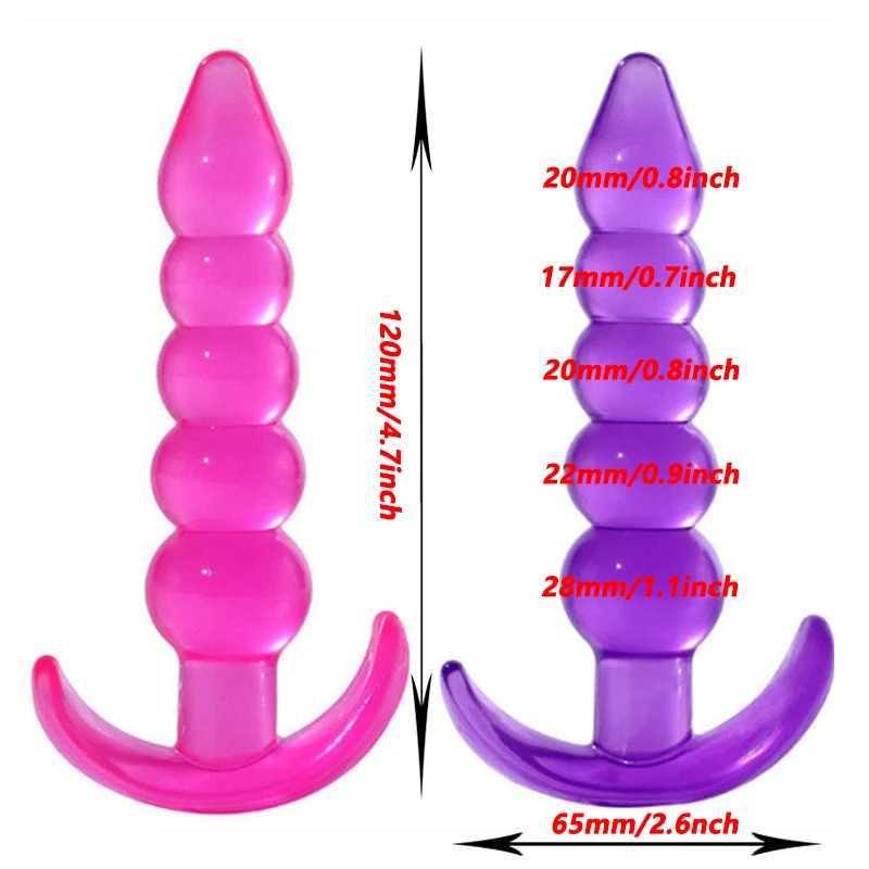 Silicone Butt Plug Dildo Masturbation Anal Plug Vaginal Plug Sex Toys for Women Anal Dilator Toys for Gay Anal Toys Sexules Toys W250624