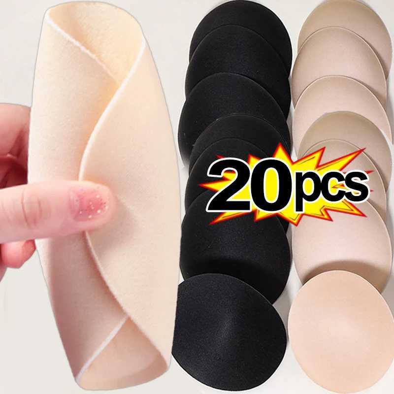 2/20pcs Soft Sponge Push Up Bra Pads for Women Invisible Inserts Removable Sports Breast Enhancers Chest Cup Pads Accessories W250624