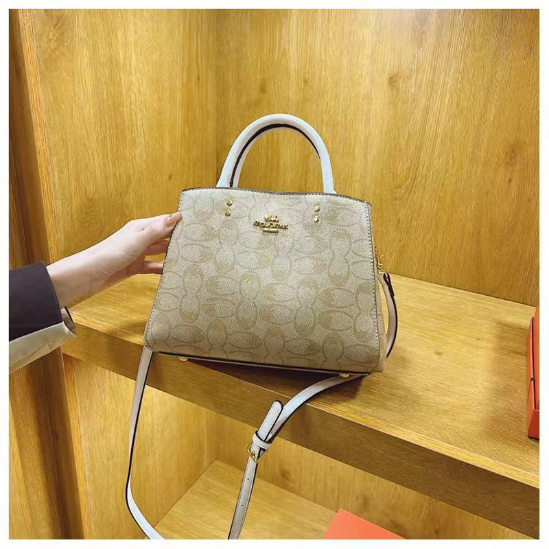 Vintage style brown luxurys designer bag fashion women female shoulder handbags leather grace tote bags large capacity shopping Handbag ladies purse b