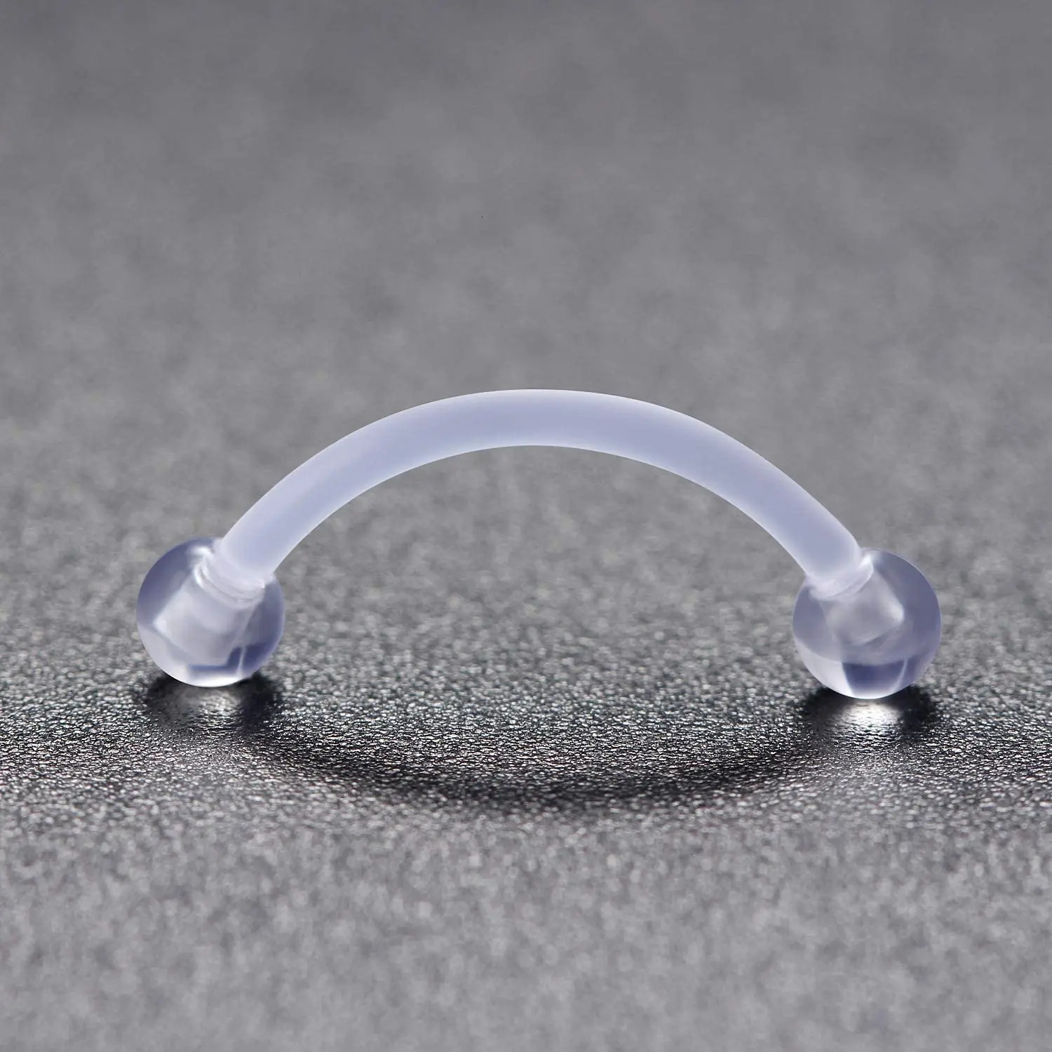 1 Pcs 16G Steel Daith Rook Earring 6mm 8mm 10mm Curved Barbell Eyebrow Rings Piercing Jewelry for Women Men 250613