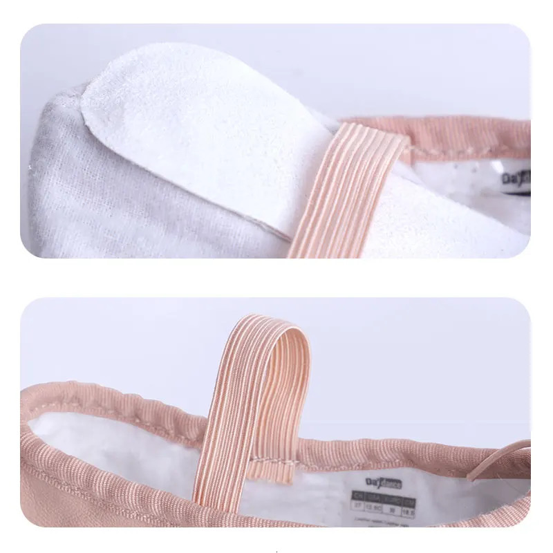 Leather Ballet Shoes Dancing Slippers Gymnastics Dance for Women Girls Soft Lace Up Shoes 250624