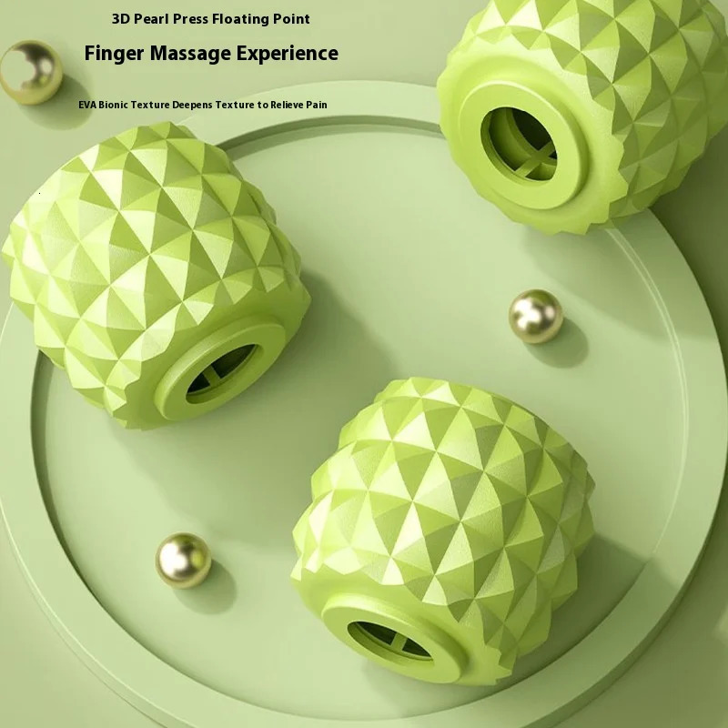 Circular Yoga Legs Roller clamp Fitness Massage 9 Rollers Leg Arm Massager Muscle Relaxation Portable Fitness Equipment 250619