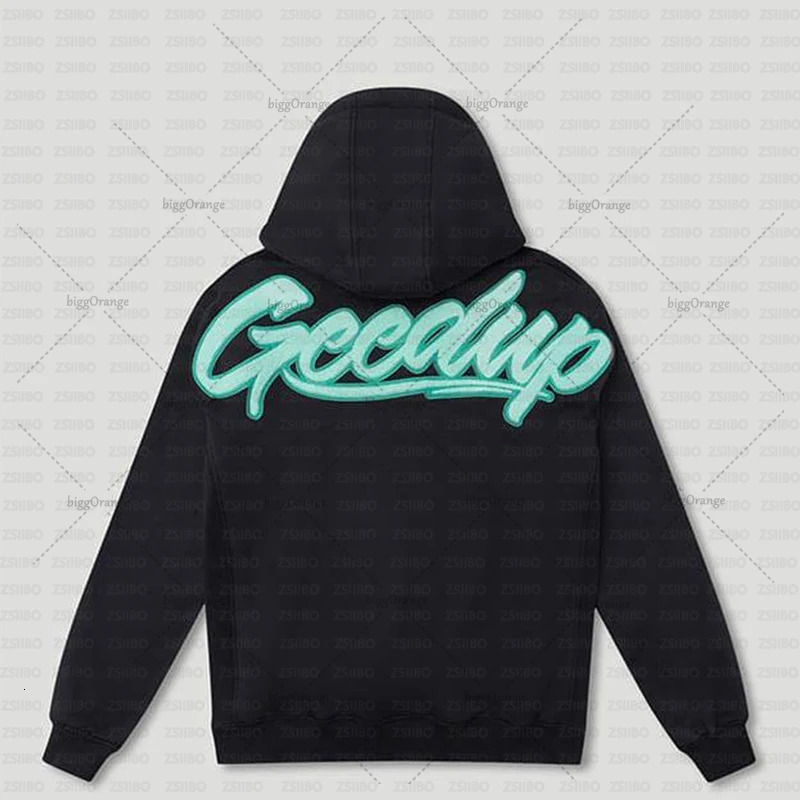 High Street Trendy Streetwear Mens Set Harajuku American Retro Classic Hoodie Women HipHop Gothic Casual Sweatpants 250616