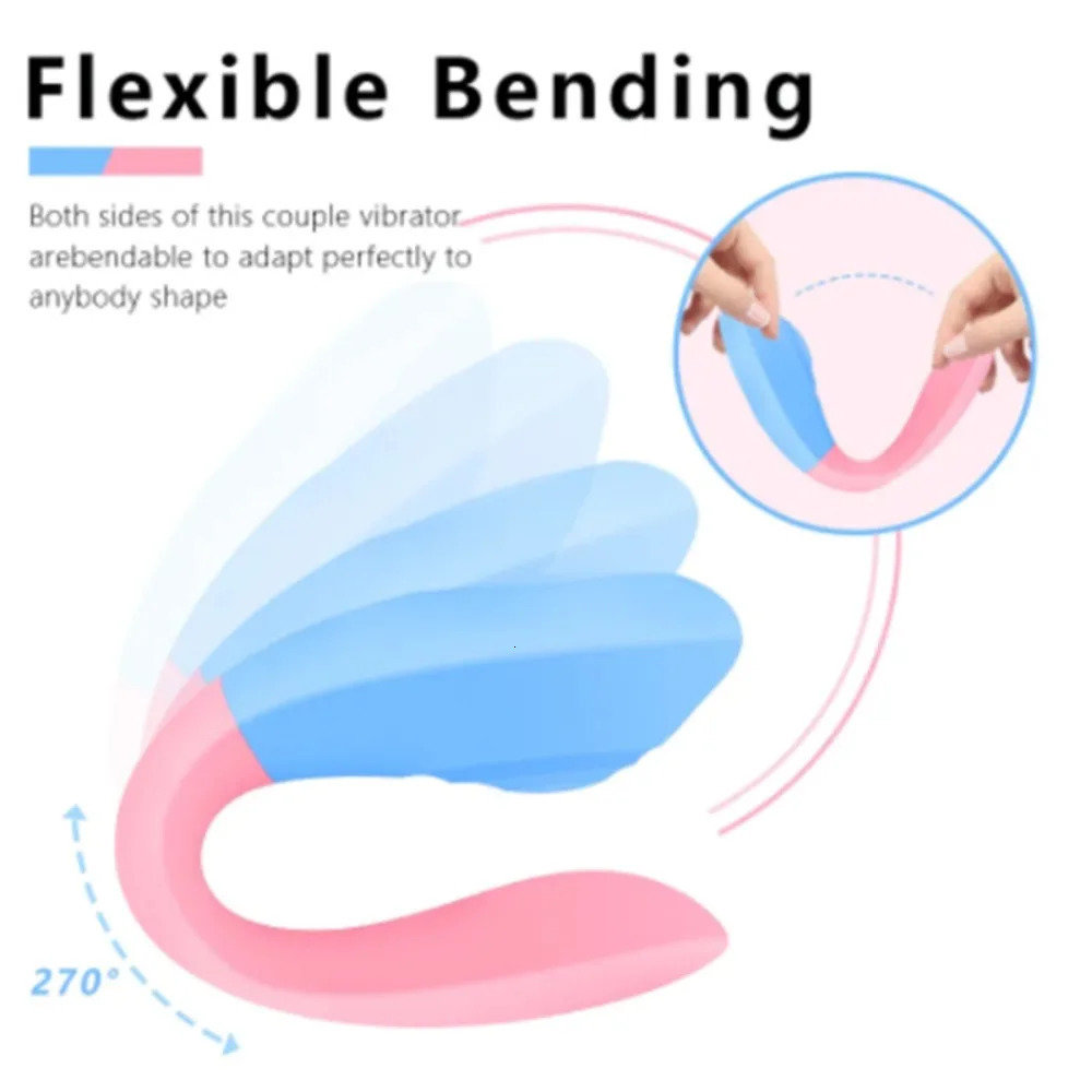 Remote Control Panty Vibrator Sex Toys for Women Wearable G-Spot Massager Fiexible Bending Vaginal Love Egg Female Masturbation 250624