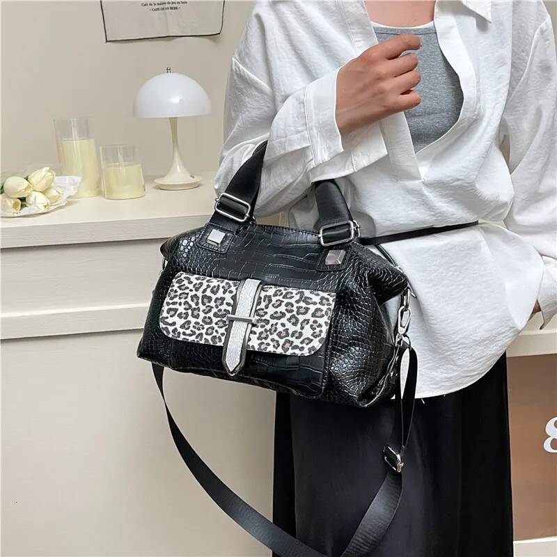 high-quality Fashion ladies PU new travel Boston shoulder crossbody handbag tote bag designer bags sac