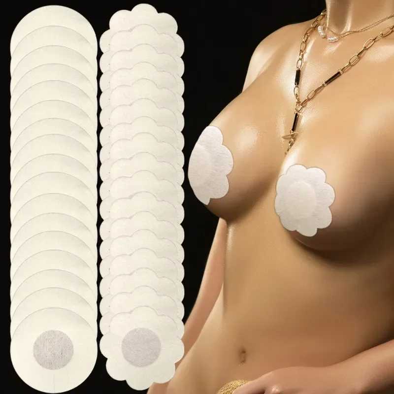 60/300Pcs Invisible Womens Nipple Cover Stickers Non-woven Breast Lift Tape Pasties Self-Adhesive Bra Padding Chest Paste Patch W250624