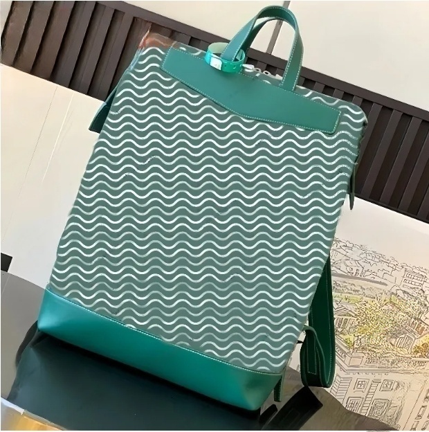 Luxury duffel bag CISALPIN luggage Travel bag letter presbya full printed zipper opening closing strap canvas leather bag backpack men and women with classic black.