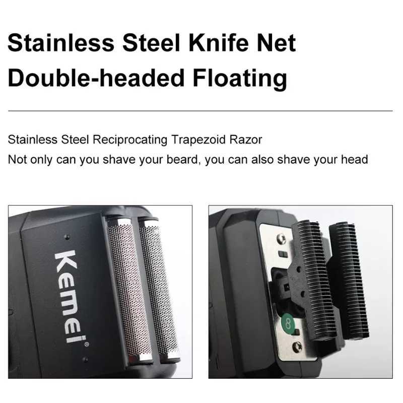 Kemei Hair Clipper Kit for Men Electric Shaver Hair Trimmer Professional Cutting Machine KM-2293 KM-2290 KM-1102 Hair ClipperXJ250624