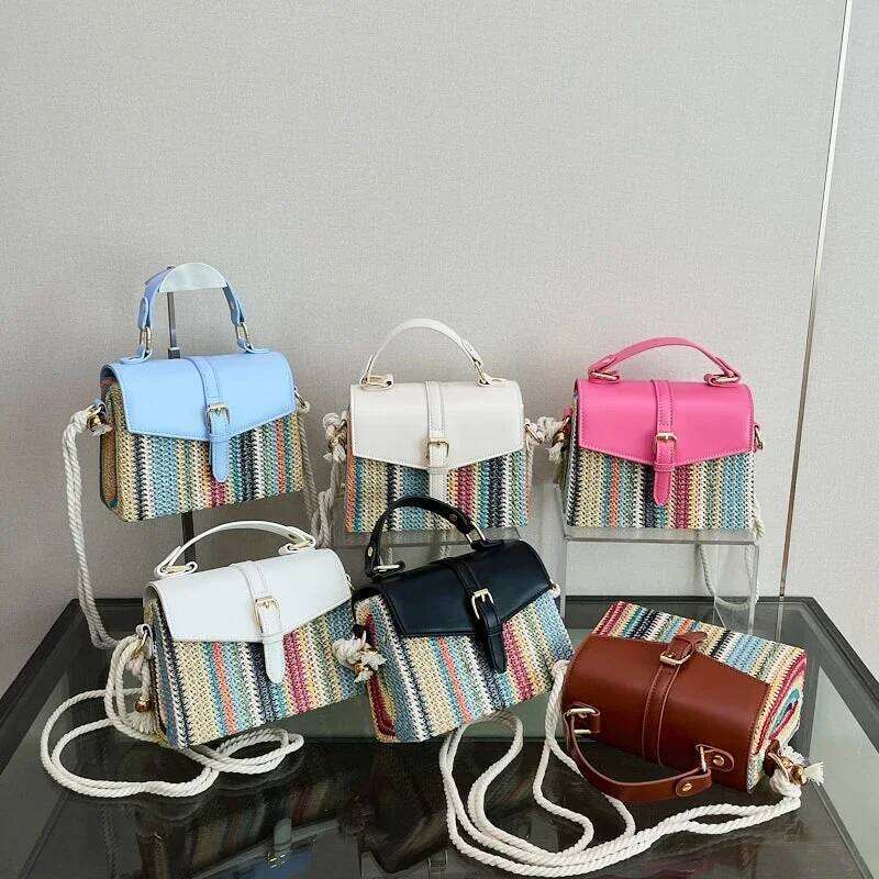 Luxury Designer bags Summer Handbag Small Phone Lady Fashin Tassel Straw Shoulder Crossbody Women 2025 Multiple Styles Beach Bag