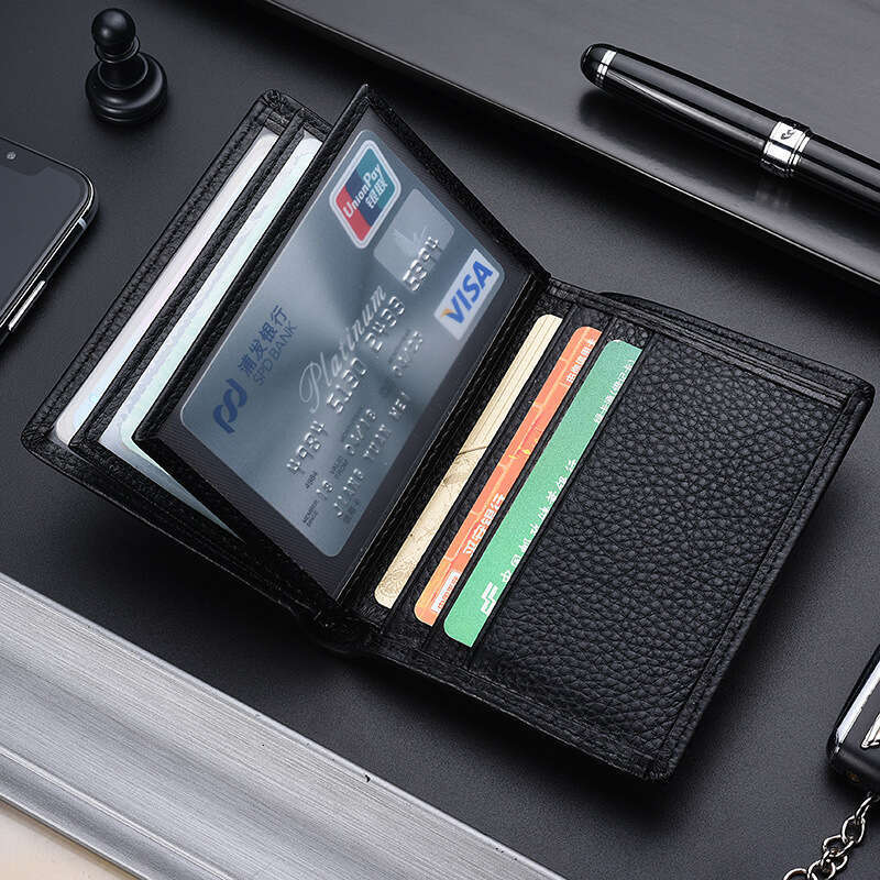 2022 New Driver's License Multifunctional Men's Short Vertical Wallet ID Holder Multiple Card Slots wallet designer mens wallet