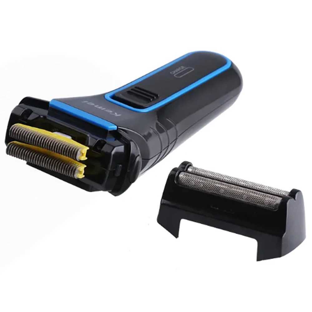 kemei Hair cutting machine Reciprocating electric shaver rechargeable bread trimmer waterproof mens shaver for men gift XJ250624