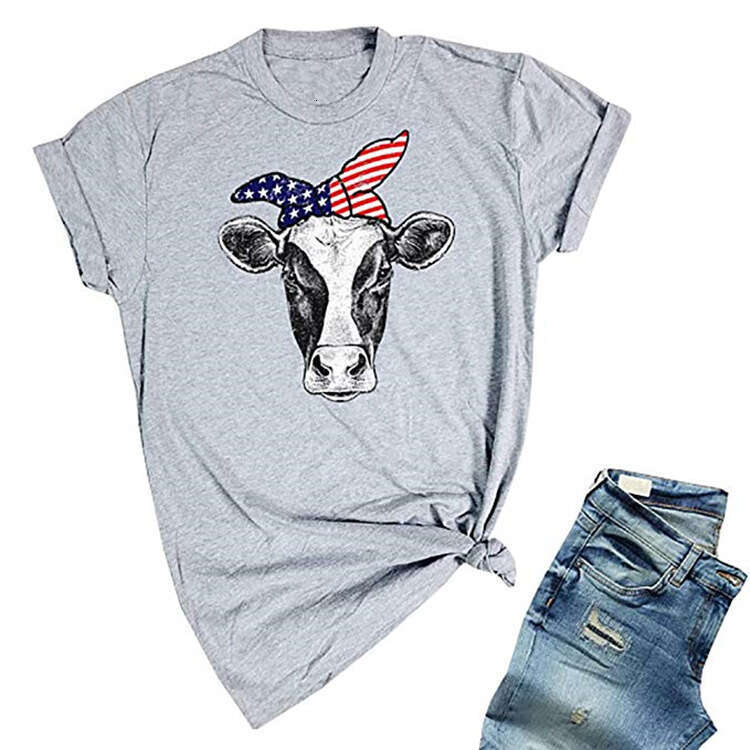 T-Shirt New Autumn Women's Short Sleeve Top B5