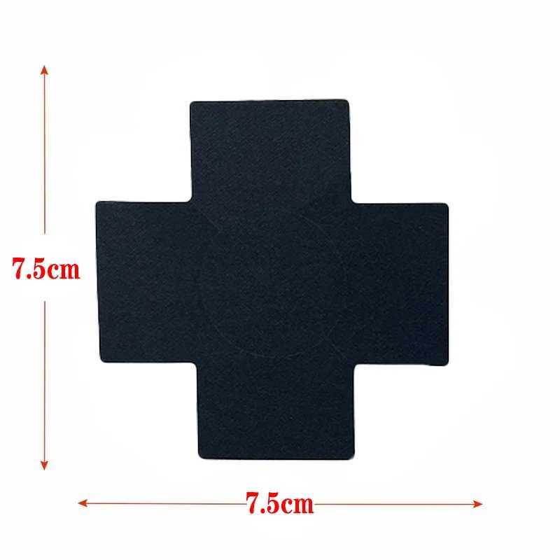 10 Pairs/20Pcs Hot Sexy Experience Cross/X Shape Disposable Self-Adhesive Disposable Satin Nipple Cover Breast Pasties Stickers W250624
