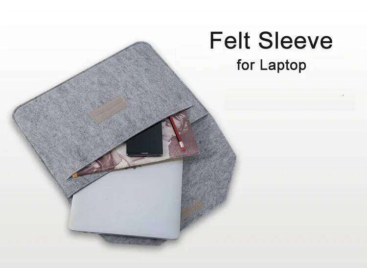 Universal Felt Laptop Sleeve For Book Lenovo HP Briefcase Business Soft Computer Notebook Bag Case 11 12 13 14 15 Inch