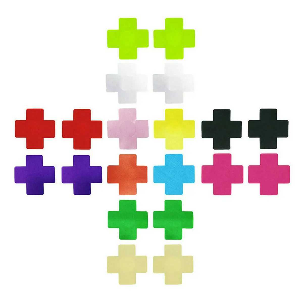 Nipple Cover Cross Shape Breast Bra Milk Paste Adhesive erotic lingerie Stickers for Women Ladies W250624