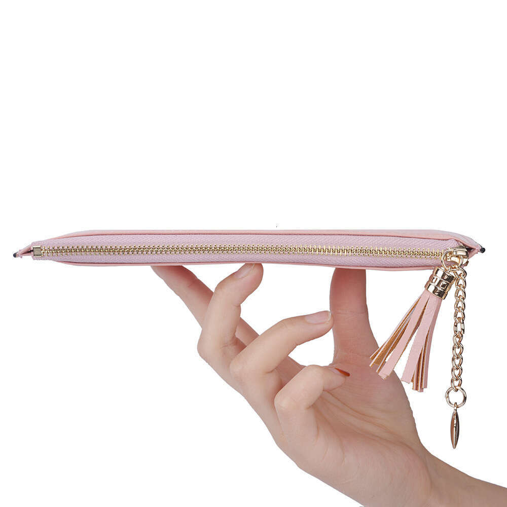 New Women's Long Wallet Fashion Ultra-thin Sequin Small Handbag Sweet Personality Phone Bag Special