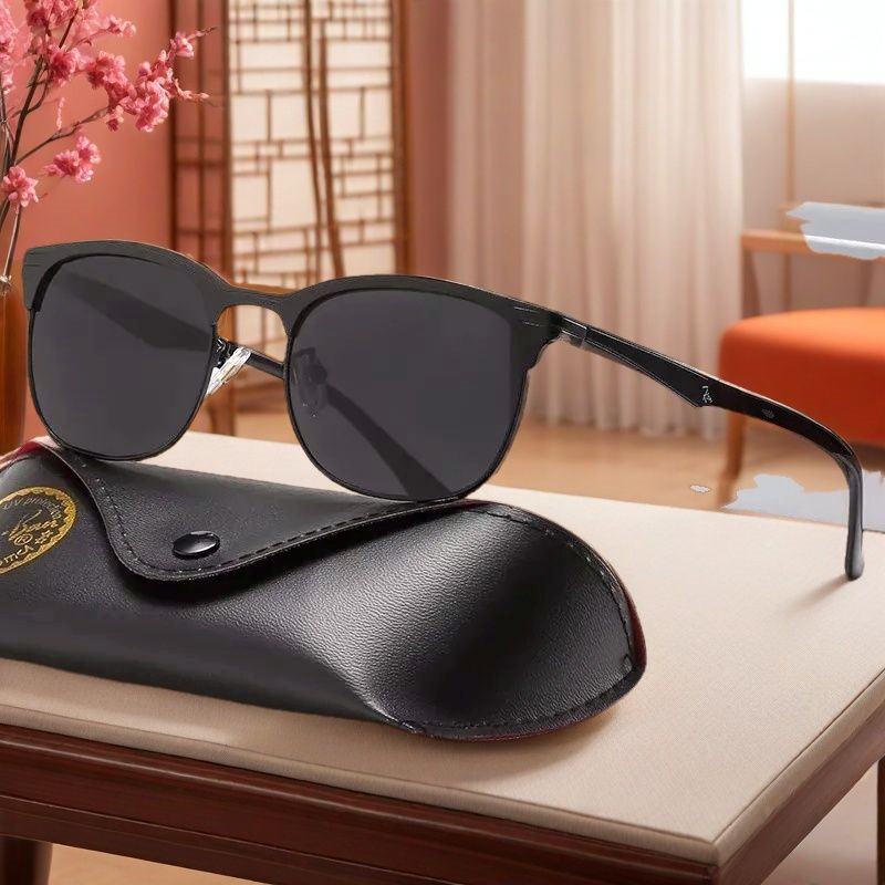 2024 Unisex 100% UV400 Polarised Driving Sun Glasses For Men Polarized Stylish Sunglasses Male Goggle Eyewears