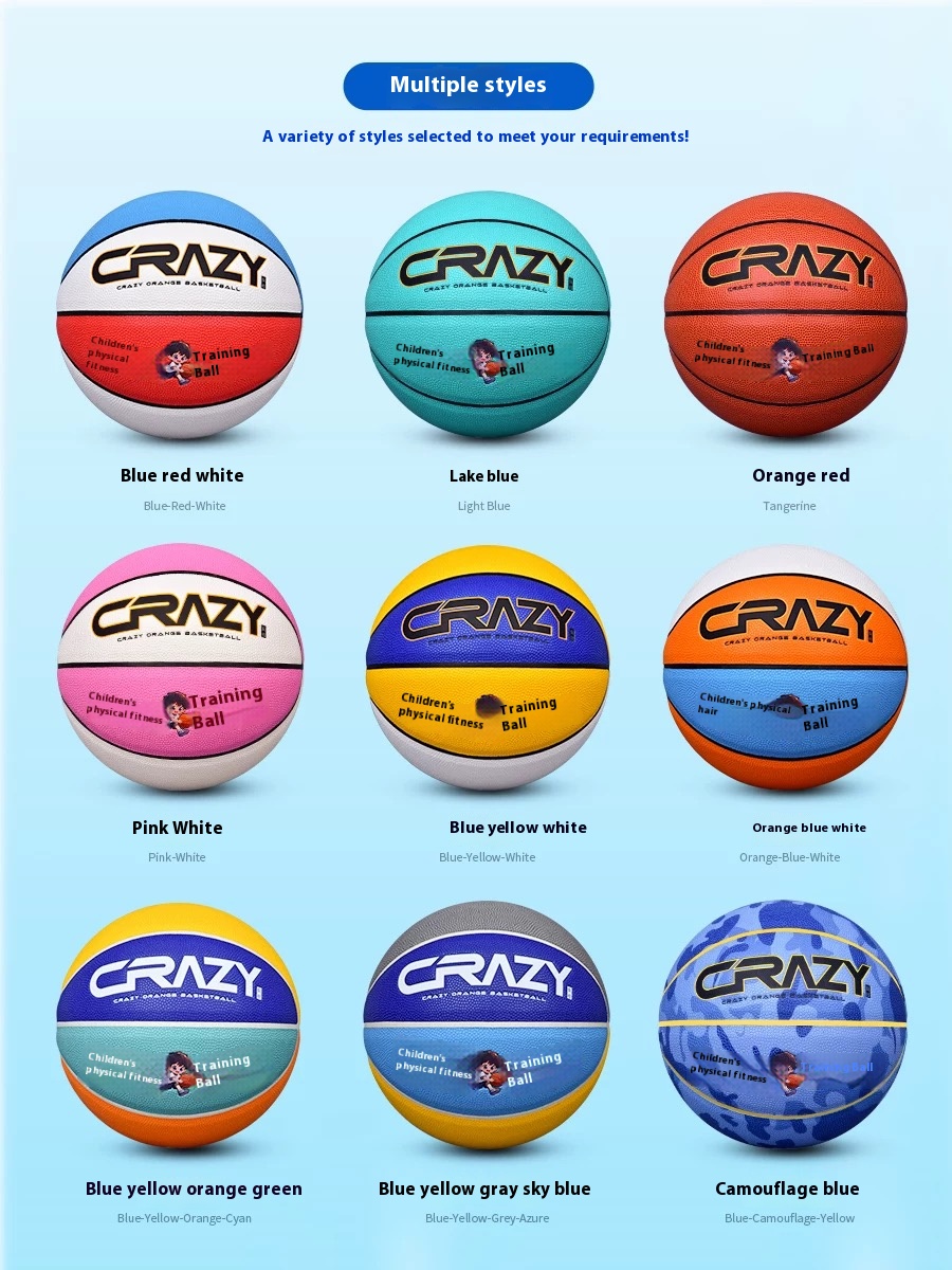 Custom Kids Basketball | Logo Print & Free Engraving | Color Options | Personalized Youth Basketball