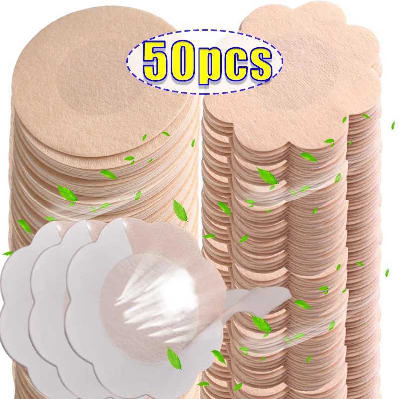 Summer Invisible Self-Adhesive Nipple Cover Stickers for Women Disposable Breast Lift Up Tapes Party Dress Underwear Accessories W250624