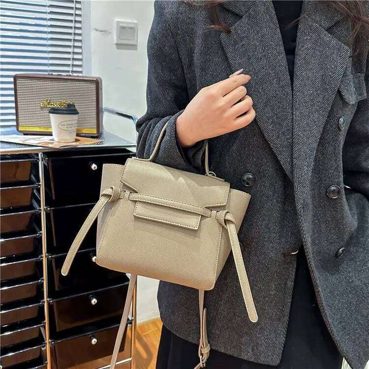 Spring 2025 PU Shoulder Bag With Magnetic Snap & Ed Detailing - Lightweight Adjustable For Commute/Daily Use