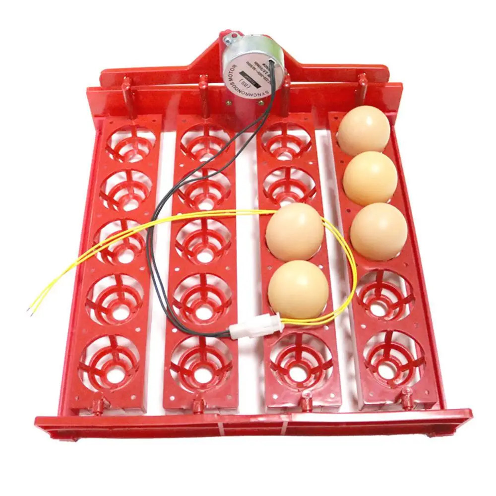 20 Egg Incubator Turn Eggs Tray Chicken Bird Duck Goose Quail Automatic Incubator Farm Animal Poultry Incubator Equipment 250624