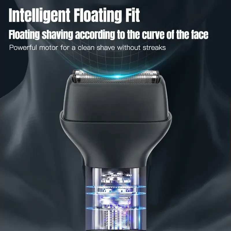 5 IN 1 Multi Functional Hair Clipper Set for Men Upgraded Combination Electric Shaver Haircutting and Nose Hair Trimming XJ250624