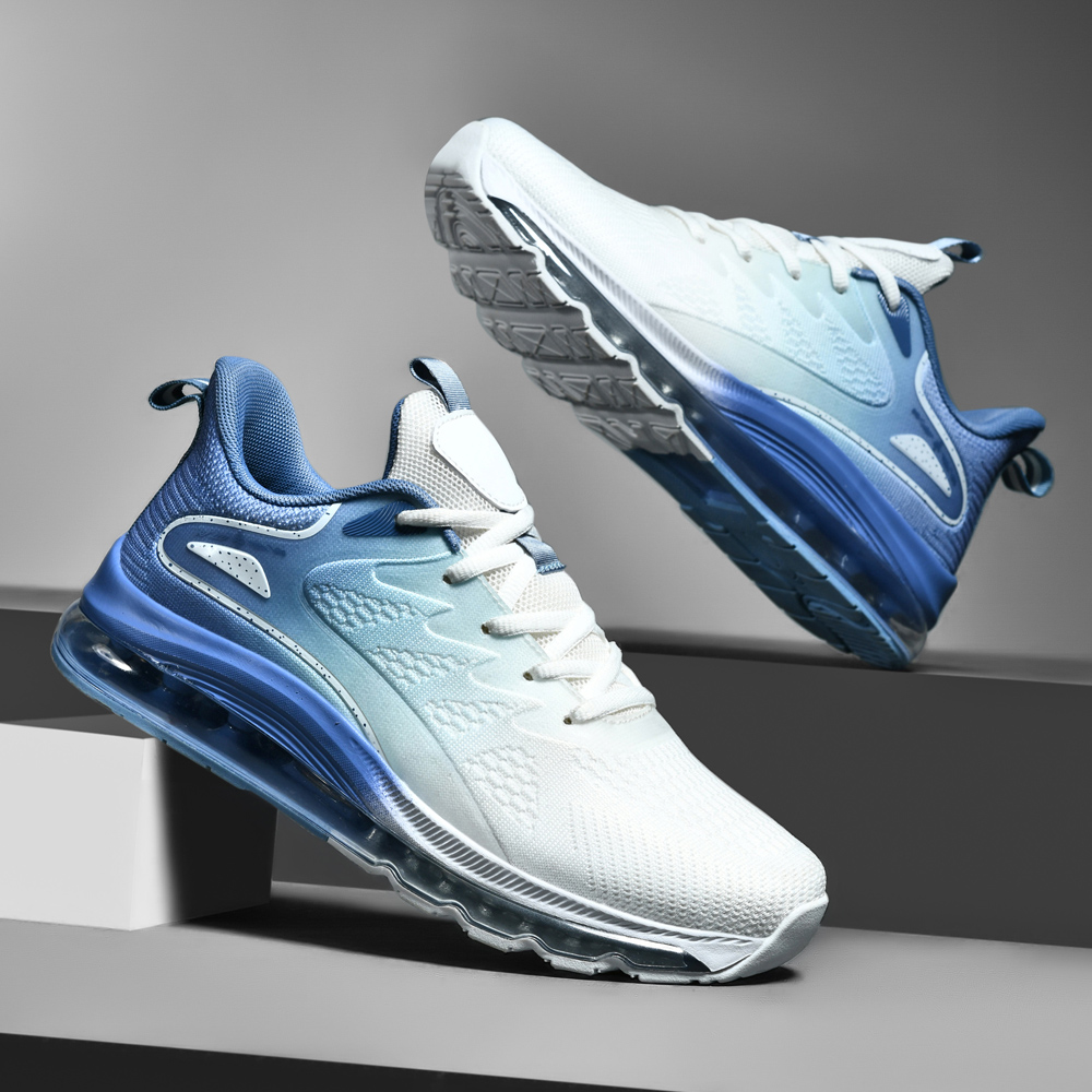 6662-Men's Running Shoes Air Cushion Sneakers Fitness Sports Tennis Casual Running Shoes Durable Fashion Walking Shoes