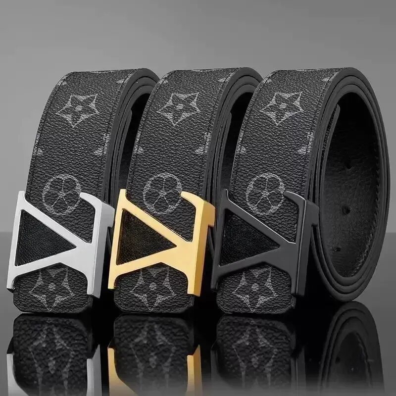 2025 Designer lvsly Belt Men Belts Women Mens louise Belt Luxury Belt Length 100-125CM Woman Belt Fashion Classic Casual Letter Smooth Buckle Metal Buckle Belts
