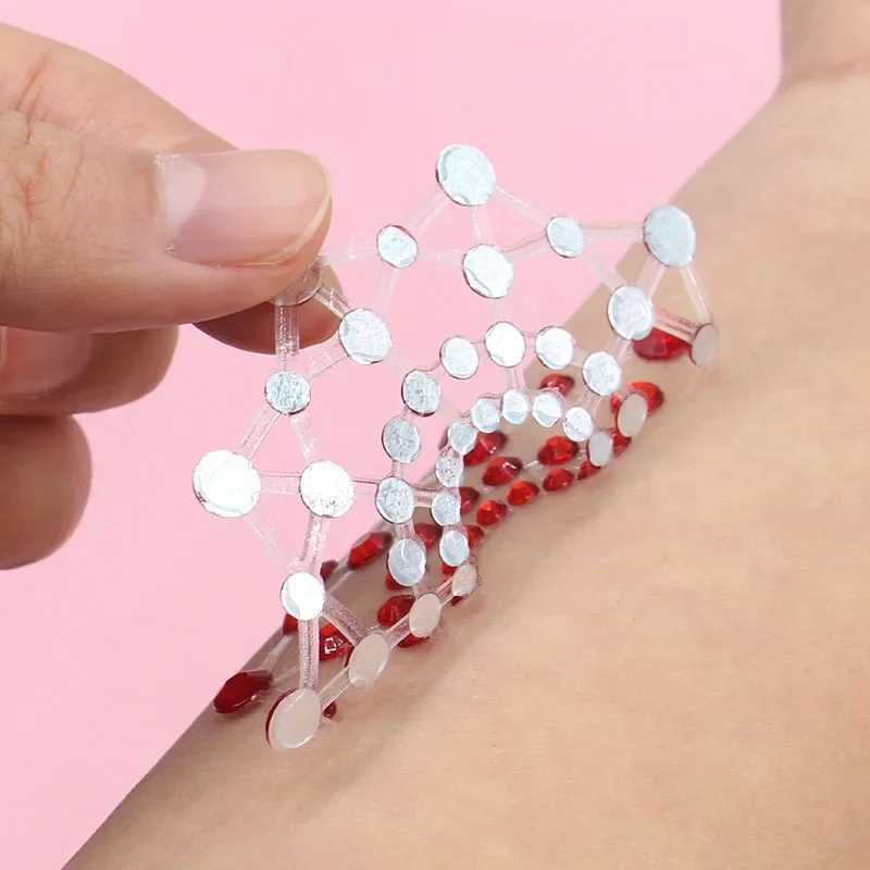 Female Fashion Invisible Nipple Cover Hollow Out Radioactive Women Intimates Accessories Tape Overlays on Bra Stickers Girls W250624