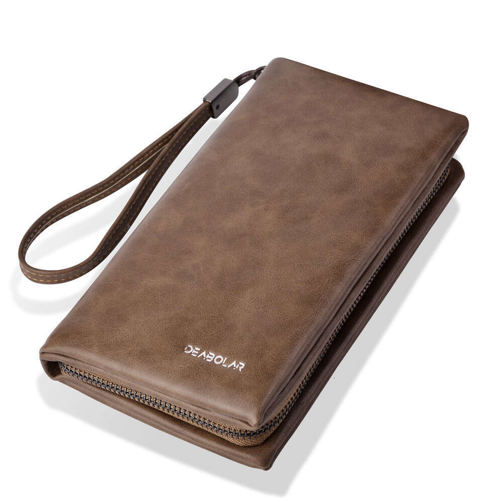 Men's Business Texture Long Wallet Multi-Card Slot Clutch Card Holder wallet designer mens wallet