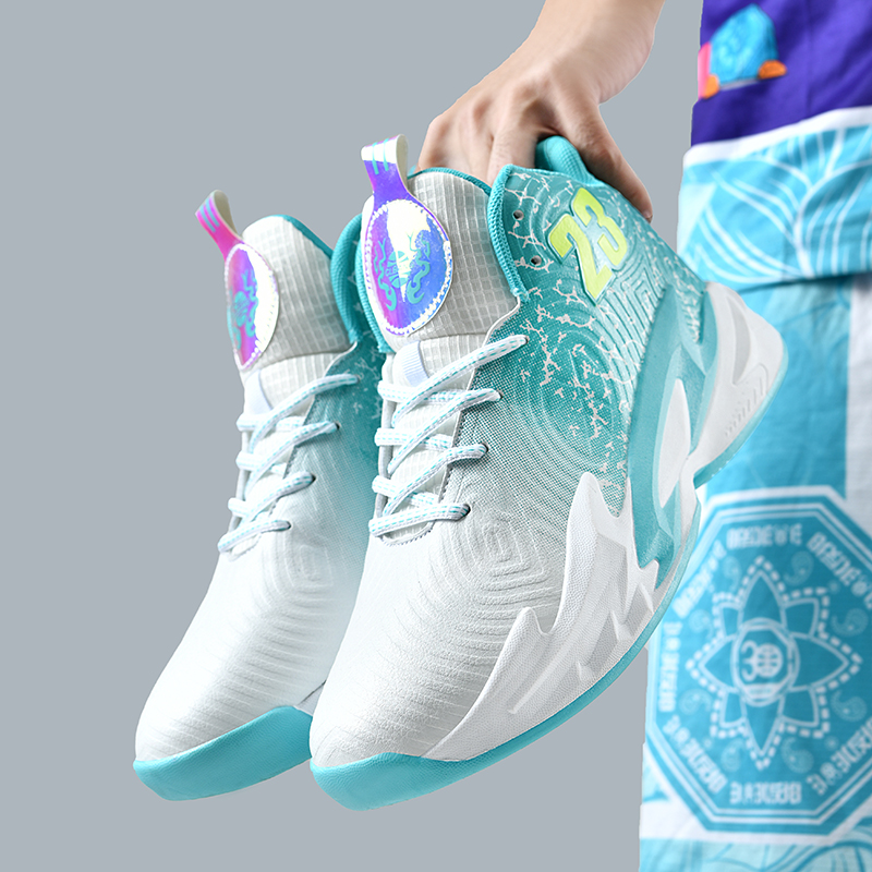 902-Youth Basketball Shoes Breathable Men's Anti Slip Outdoor Men's Shoes Fashion Men's and Women's Sneakers