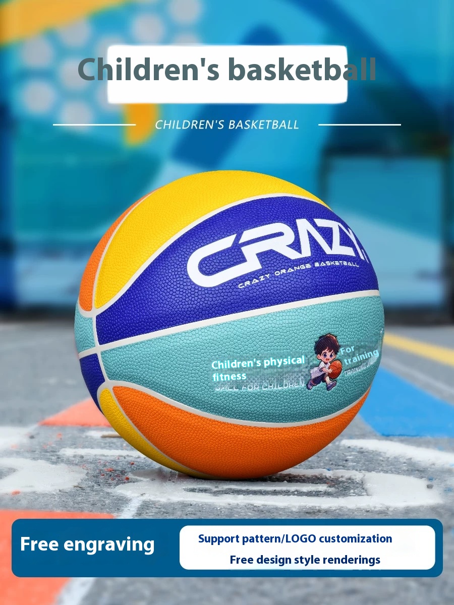 Custom Kids Basketball | Logo Print & Free Engraving | Color Options | Personalized Youth Basketball