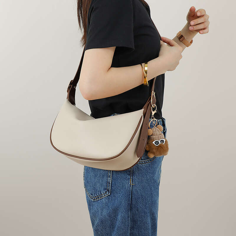 Designer Bag For Women Summer New Crossbody Versatile High Quality Texture Niche Genuine Leather Dumpling Bag Handbag