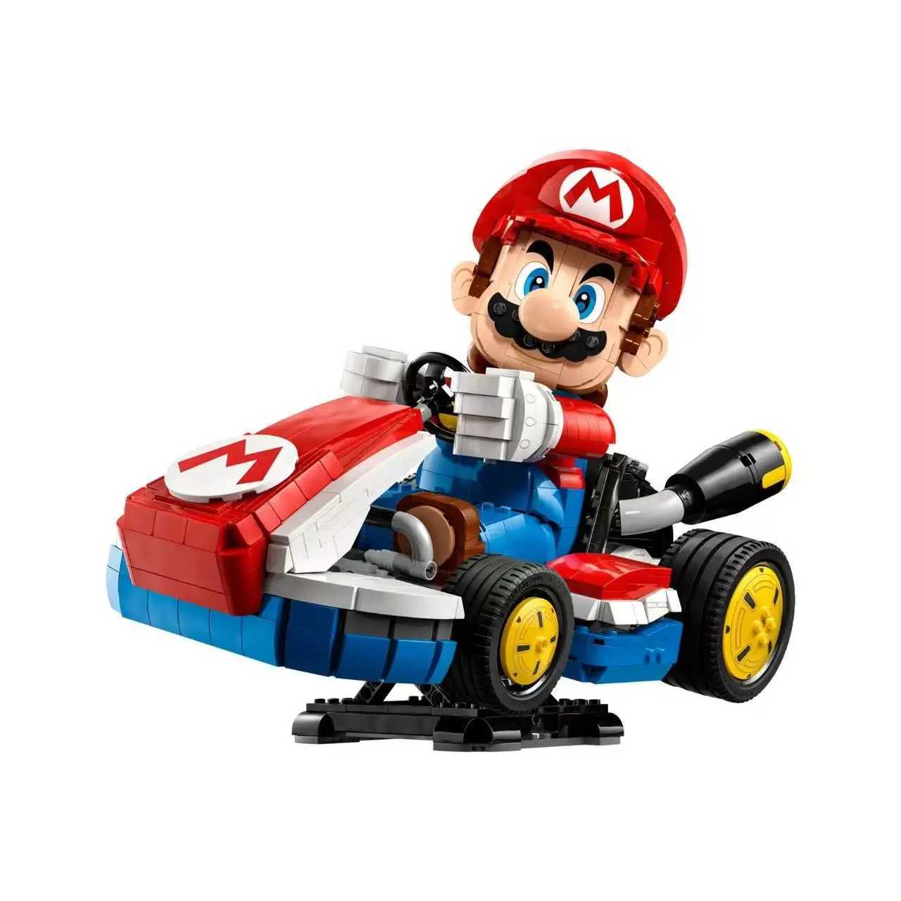 Creative Cartoon 72037 Kart Super Bro Game Assembly Toys 1972 Pieces Racing Toys Christmas Gifts Birthday Gifts R250624
