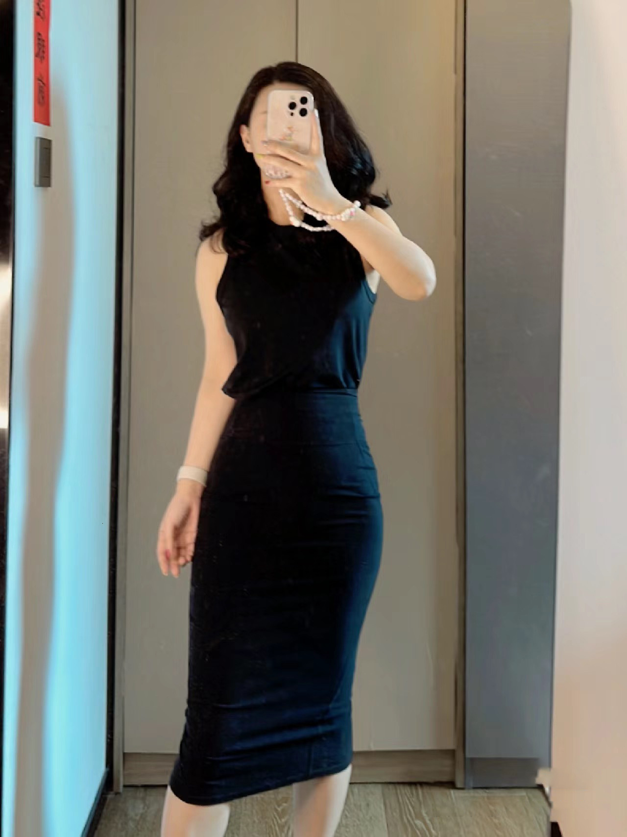 S Series Bodycon Nude Feel Slim High Waist Slimming Workplace Women's Half Skirt Summer