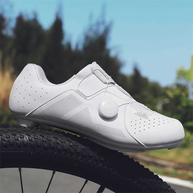 Speed Cycling Sneakers Road Bike Shoes Men Women Sports Route Cycling Shoes Self-locking Racing BicycLE CLEats Shoes forXJ250624