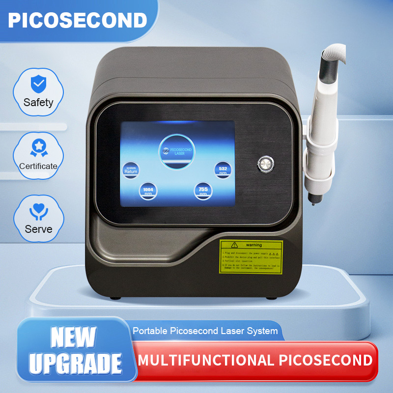 Professional Nd Yag Pico Laser Tattoo Removal Machine Neodymium Picosecond Eyebrow Q Switch 2025 Portable 1064nm 523nm