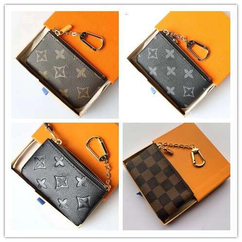 2022 High quality mini coin purse leather Coin bag Key case wallet purse evening bags clutch handbag chain packages with box