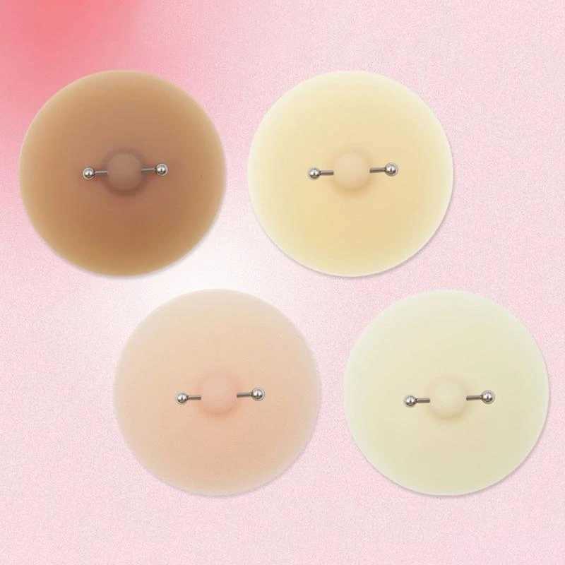 Sticky Bra Adhesive Nipple Pasties Silicone Pasty Nipple Covers for Women .A5KE W250624