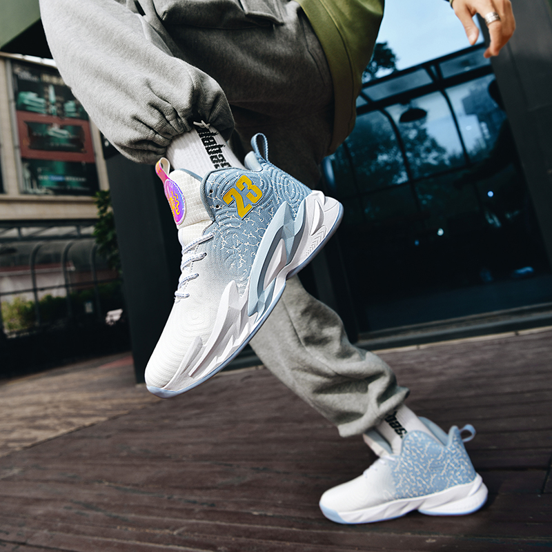 902-Men's and Women's Basketball Shoes Breathable Anti-Slip Outdoor Shoes New Basketball Shoes Unisex Combat Boots Indoor and outdoor traini