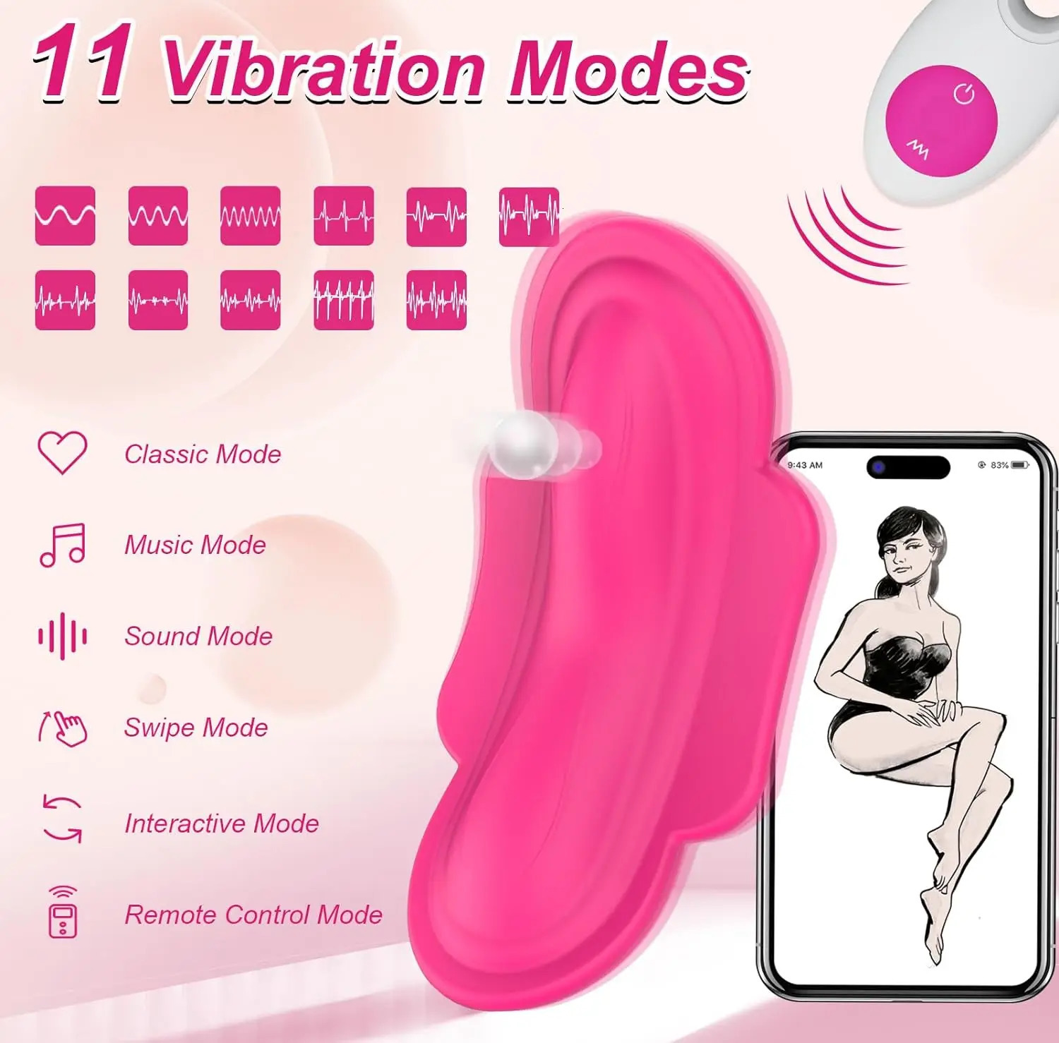 Clitoral Mini Egg Bullet Vibrator Wearable Panty APP Remote Control Vibrators G Spot Dildo Vagina Stimulator Sex toys for Women 250624