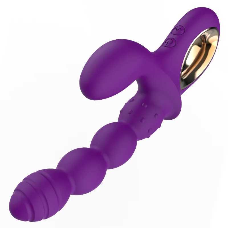 Powerful Vibrator for Women Dildo AV Wand 2 in 1 G Spot Clitoris Stimulator Vagina Massager Female Masturbator Adult Sex Toys W250624