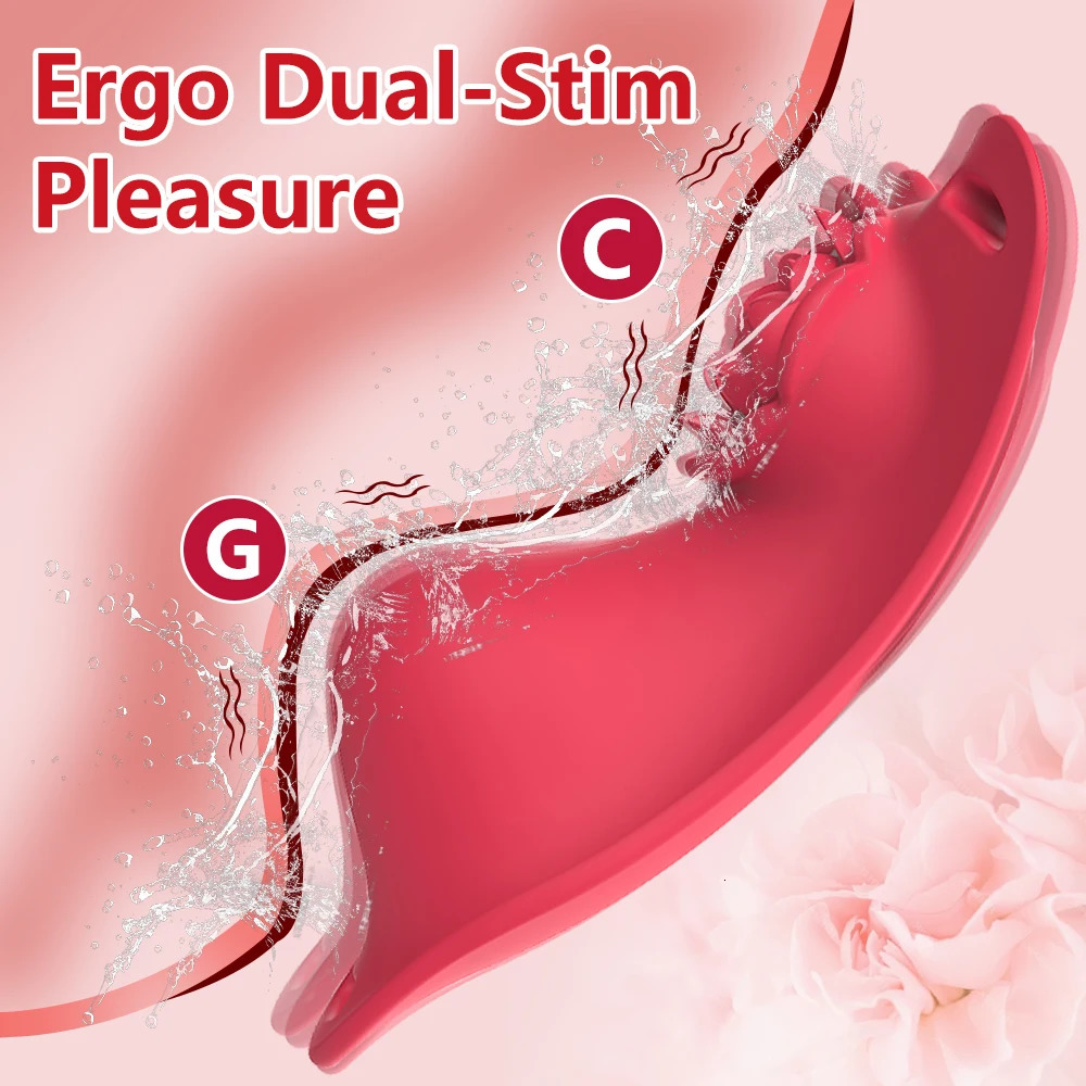 Wearable Panty Rose Vibrator Clitoral Stimulator G Spot Butterfly Vibrating Adult Mastrubator Sex Toys Games for Women Couples 250624