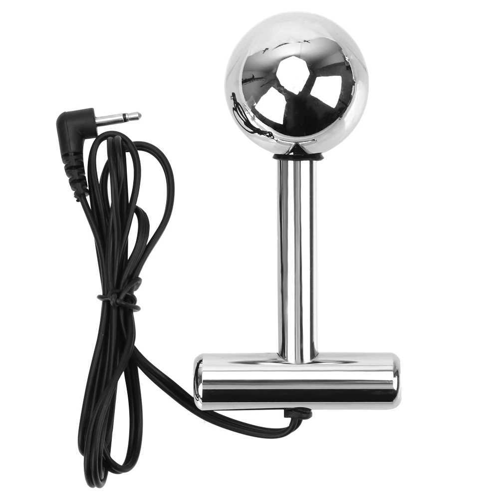 Metal Anal Beads Erotic Electrical Stimulation Butt Plug G Spot Sex Toy for Women Prostate Massage Electro Shock Vaginal Tight W250624