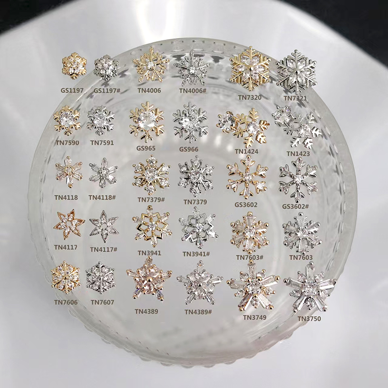 Wholesale various styles and series of nail accessories, Japanese exquisite texture nail drill jewelry