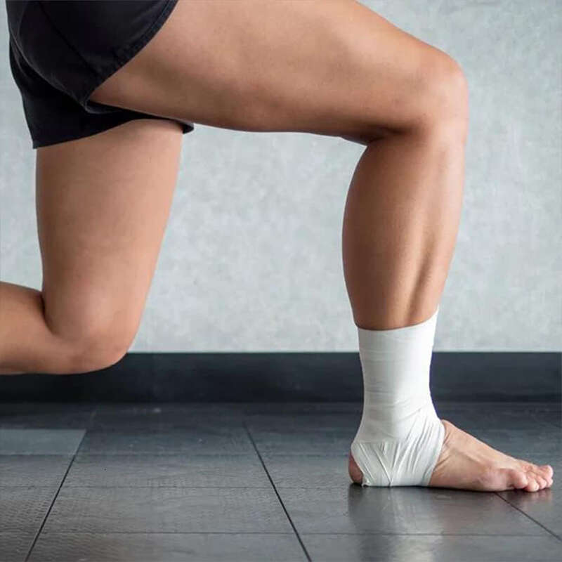 Weightlifting Tape High Elastic Sports Tape for Wrists and Hands Premium Black with Strong Adhesion