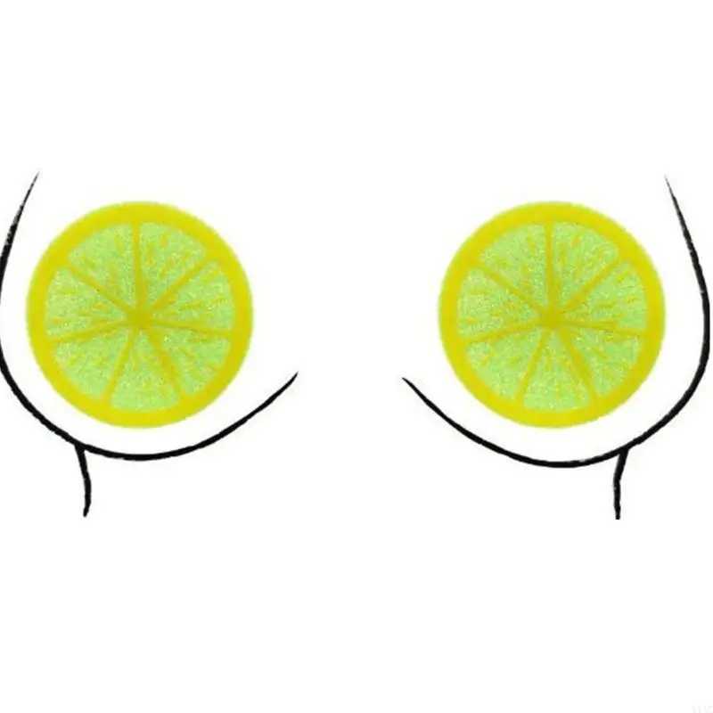 Y1AC 1Pair Disposable Nipple Cover Pasties Nipple Stickers Sticky Breast W250624