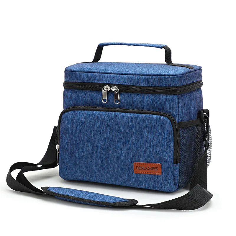 Portable Lunch Bag Waterproof Insulated Cooler Food Handbags Multifunctional Fruit Cola Beer Ice Bags for Student Office Staff 250624